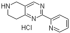 CAS 登录号：1207175-11-8, 5,6,7,8-四氢-2-(2-吡啶基)吡啶并[4,3-d]嘧啶盐酸盐