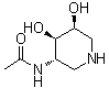 CAS 登录号：1207673-74-2, N-[(3S,4R,5S)-4,5-二羟基-3-哌啶基]乙酰胺