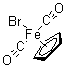 CAS # 12078-20-5, Dicarbonyl(cyclopentadienyl)iron bromide, NSC 210731, eta5-Cyclopentadienyliron bromide dicarbonyl