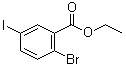 structure of CAS# 1208075-44-8, 2-溴-5-碘苯甲酸乙酯