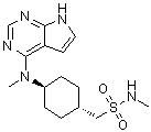 structure of CAS# 1208319-26-9, 奥拉替尼