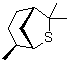 structure of CAS# 1208985-45-8, (1S,4S,5S)-4,7,7-Trimethyl-6-thiabicyclo[3.2.1]octane