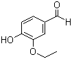 CAS # 121-32-4, Ethyl vanillin, 3-Ethoxy-4-hydroxybenzaldehyde, Bourbonal, Ethyl protal, Ethyl protocatechualdehyde 3-ethyl ether