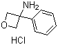 structure of CAS# 1211284-11-5, 3-Phenyl-3-oxetanamine hydrochloride