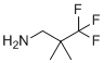 structure of CAS# 1211517-48-4, 3,3,3-Trifluoro-2,2-dimethylpropan-1-amine