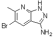 structure of CAS# 1211584-18-7, 5-溴-6-甲基-1H-吡唑并[3,4-b]吡啶-3-胺