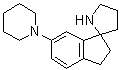 CAS 登录号：1211592-96-9, 2,3-二氢-6-(1-哌啶基)-螺[1H-茚-1,2'-吡咯烷]