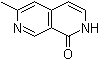 structure of CAS# 1211594-51-2, 6-Methyl-2,7-naphthyridin-1(2H)-one