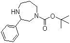 CAS 登录号：1211596-44-9, 3-苯基-[1,4]二氮杂环庚烷-1-甲酸叔丁酯