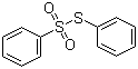 structure of CAS# 1212-08-4, S-苯基硫代苯磺酸酯
