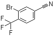 structure of CAS# 1212021-55-0, 3-溴-4-(三氟甲基)苯甲腈