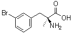 structure of CAS# 1212117-73-1, 3-Bromo-alpha-methyl-L-phenylalanine