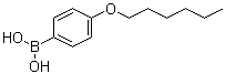 structure of CAS# 121219-08-7, 4-己氧基苯硼酸