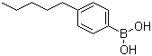 structure of CAS# 121219-12-3, 4-戊基苯硼酸