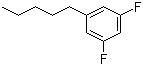 structure of CAS# 121219-25-8, 1,3-二氟-5-戊基苯