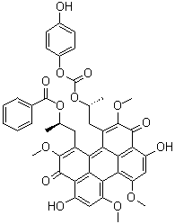 structure of CAS# 121263-19-2, 卡弗他丁 C