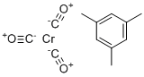 三羰基((1,2,3,4,5,6-eta)-1,3,5-三甲基苯)铬分子结构 (CAS 12129-67-8)