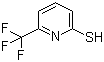 structure of CAS# 121307-80-0, 6-(Trifluoromethyl)pyridine-2-thiol