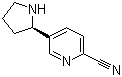 CAS # 1213417-10-7, (R)-5-(Pyrrolidin-2-yl)pyridine-2-carbonitrile