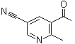 CAS 登录号：121348-16-1, 5-乙酰基-6-甲基-3-吡啶甲腈