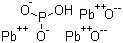structure of CAS# 12141-20-7, Dibasic Lead Phosphite