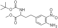 CAS # 1214161-73-5, 4-Amino-alpha-[[(tert-butoxy)carbonyl]amino]-3-nitrobenzenebutanoic acid methyl ester