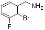structure of CAS# 1214349-11-7, 2-溴-3-氟苯甲胺