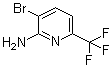 structure of CAS# 1214361-39-3, 3-溴-6-(三氟甲基)-2-吡啶胺