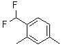CAS # 1214367-22-2, 1-(Difluoromethyl)-2,4-dimethylbenzene