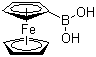 structure of CAS# 12152-94-2, 二茂铁硼酸
