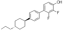 CAS 登录号：1217366-33-0, 4-[4-(反式-4-丙基环己基)苯基]-2,3-二氟苯酚