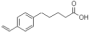 CAS # 121739-61-5, 5-(4-Vinylphenyl)valeric acid