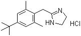 CAS # 1218-35-5, Xylometazoline hydrochloride, 2-(4-tert-Butyl-2,6-dimethylbenzyl)-2-imidazoline hydrochloride