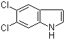 structure of CAS# 121859-57-2, 5,6-Dichloroindole