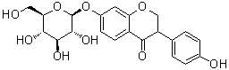 CAS 登录号：121927-96-6, (-)-二氢大豆黄甙