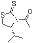 structure of CAS# 121929-87-1, (R)-3-乙酰基-4-异丙基-1,3-噻唑烷-2-硫酮