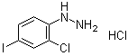 structure of CAS# 1219606-21-9, (2-氯-4-碘苯基)肼盐酸盐