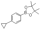 structure of CAS# 1219741-94-2, 4-(Cyclopropyl)phenylboronic acid pinacol ester