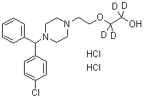 CAS # 1219805-91-0, Hydroxyzine-d<sub>4</sub> dihydrochloride