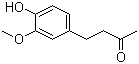 CAS # 122-48-5, Vanillylacetone, Zingerone, 4-(4-Hydroxy-3-methoxyphenyl)butan-2-one