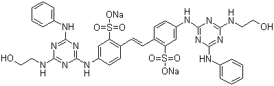 structure of CAS# 12224-06-5, 荧光增白剂 85