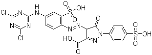 structure of CAS# 12225-86-4, 活性橙 14