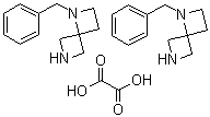structure of CAS# 1223573-43-0, 1-苄基-1,6-二氮杂螺[3.3]庚烷草酸盐