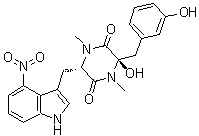 structure of CAS# 122380-18-1, Thaxtomine A