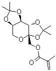 CAS # 122444-90-0, 2,3:4,5-Bis-O-(1-methylethylidene)-beta-D-fructopyranose 1-(2-methyl-2-propenoate)