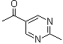 structure of CAS# 1225223-42-6, 1-(2-甲基嘧啶-5-基)乙酮