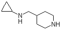 structure of CAS# 1225472-72-9, N-Cyclopropyl-4-piperidinemethanamine