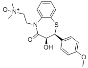 structure of CAS# 122619-90-3, 去乙酰基地尔硫卓N-氧化物