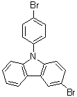 structure of CAS# 1226860-66-7, 3-溴-9-(4-溴苯基)-9H-咔唑