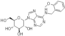 CAS # 1226978-21-7, 9-alpha-D-Glucopyranosyl-N-[(2-methoxyphenyl)methyl]-9H-purin-6-amine